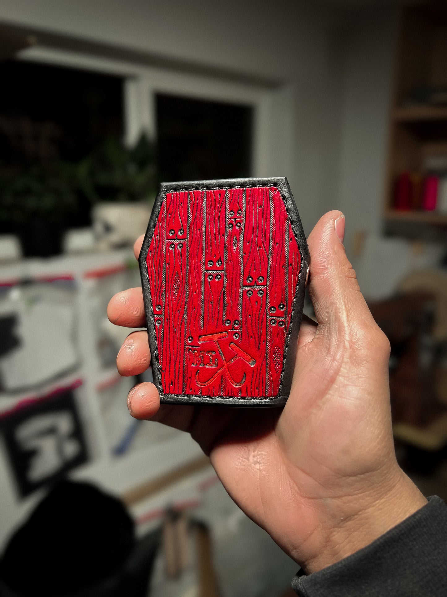 Micro Coffin - Skull & Crossbones