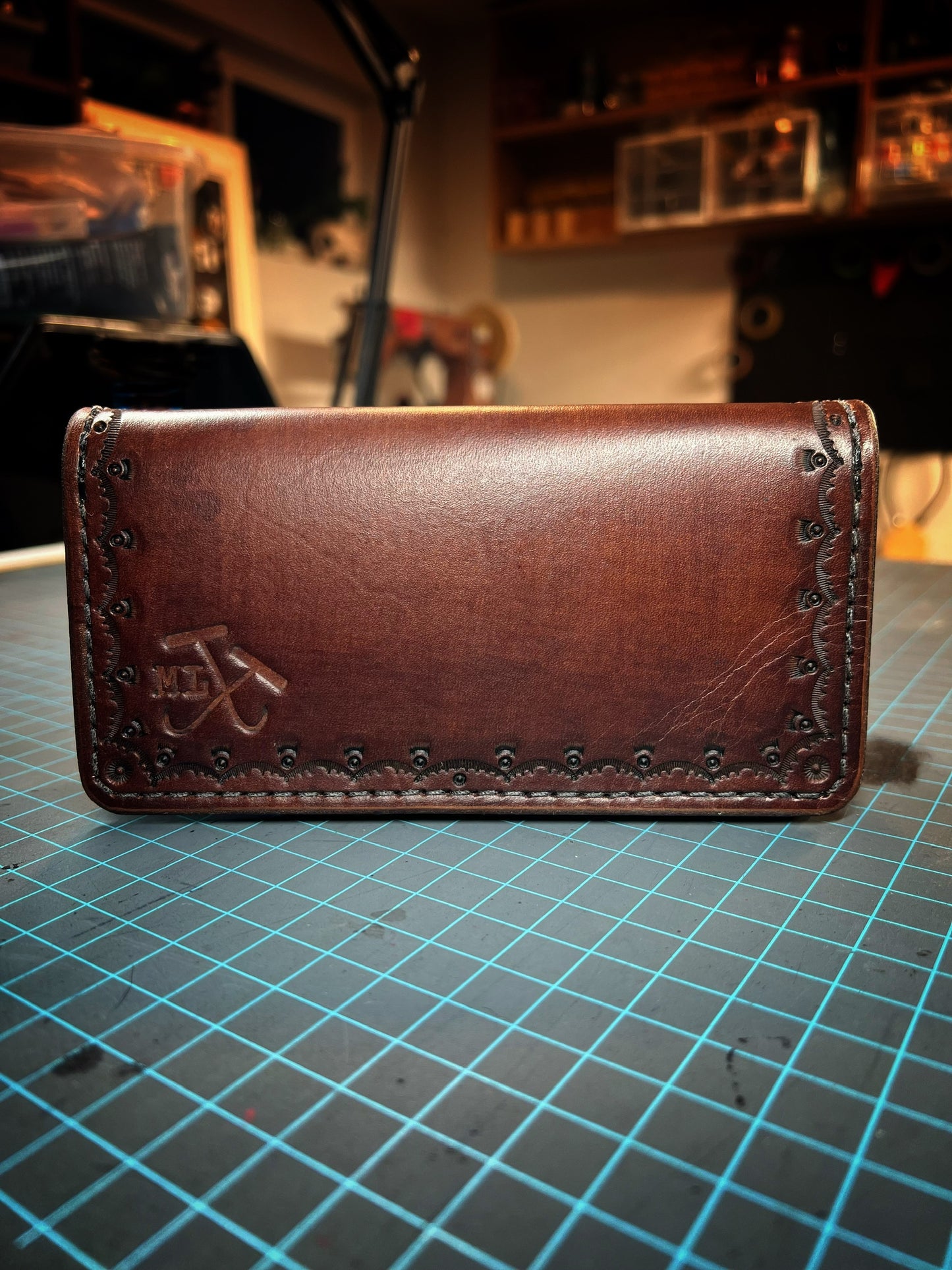 Classic Biker Long Wallet