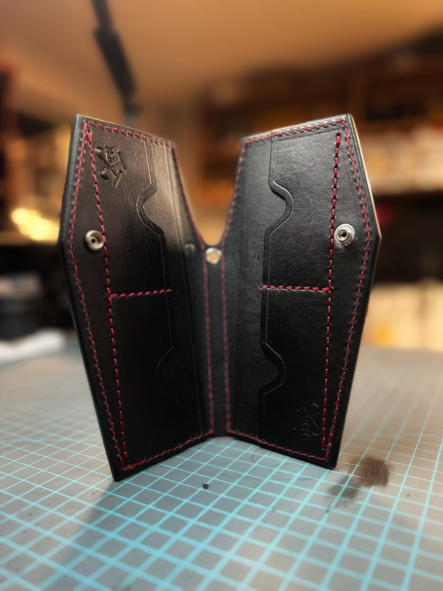 Bondage Cross Coffin Wallet