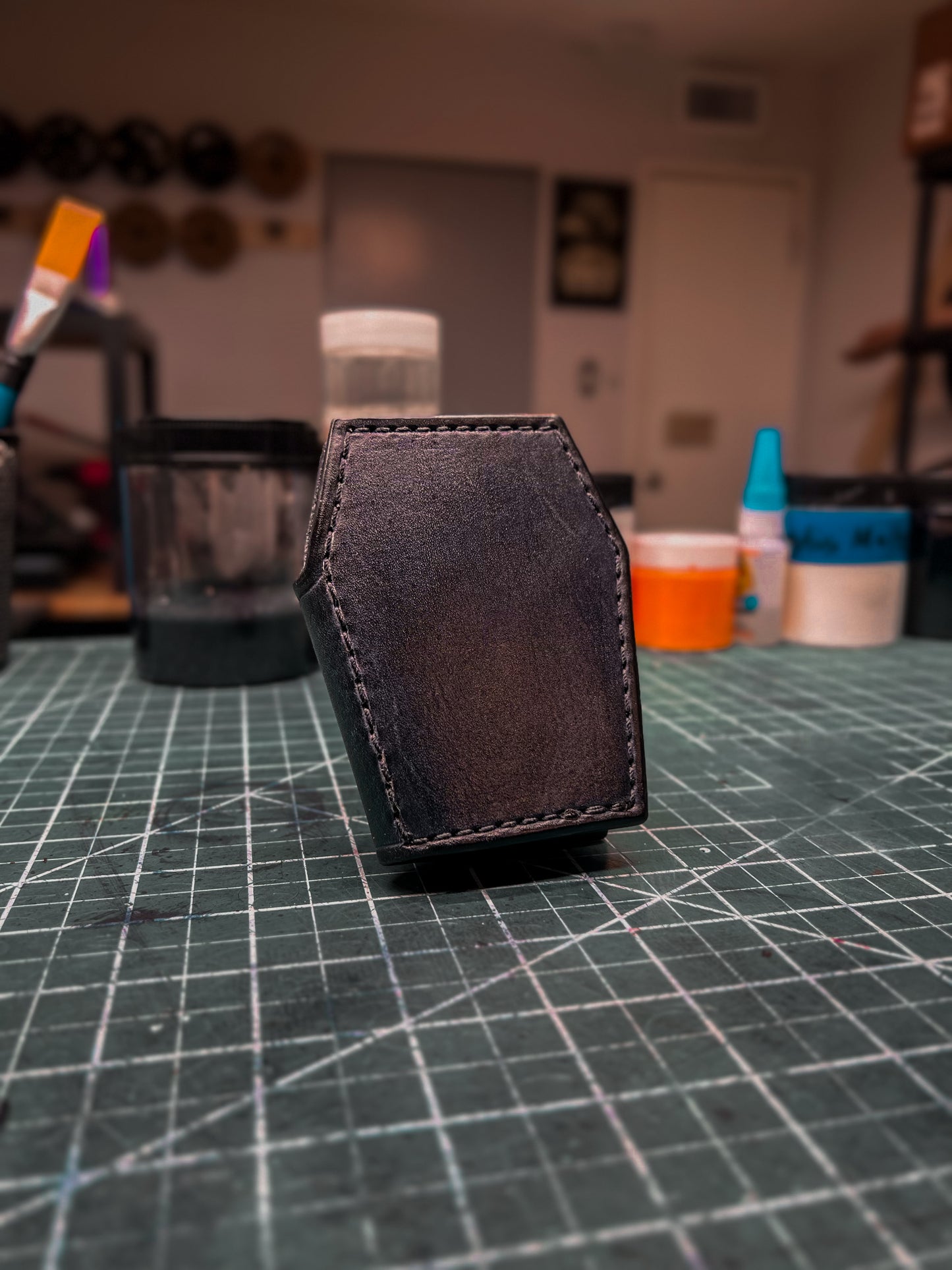 Micro Coffin Card Wallet
