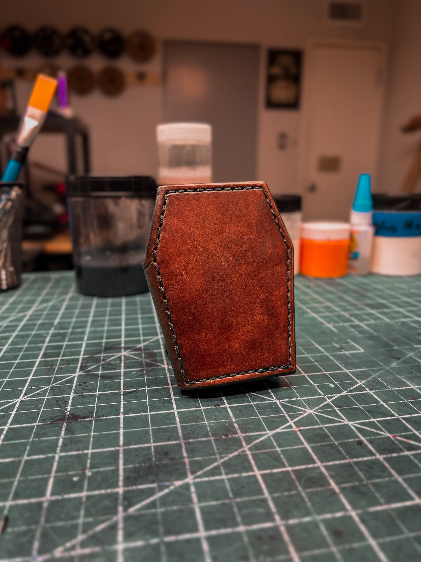 Micro Coffin Card Wallet