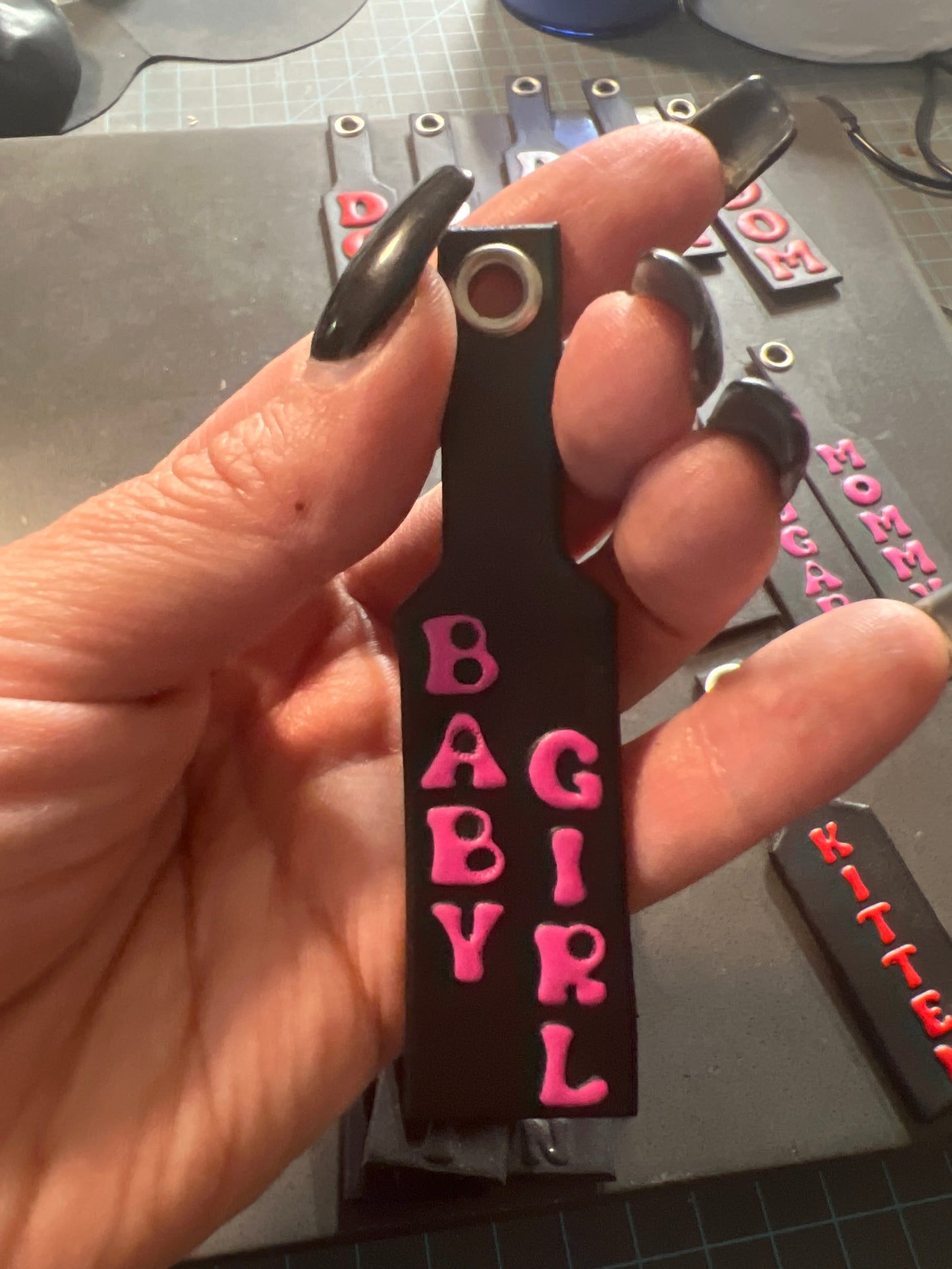 Kink Paddle Key Tag