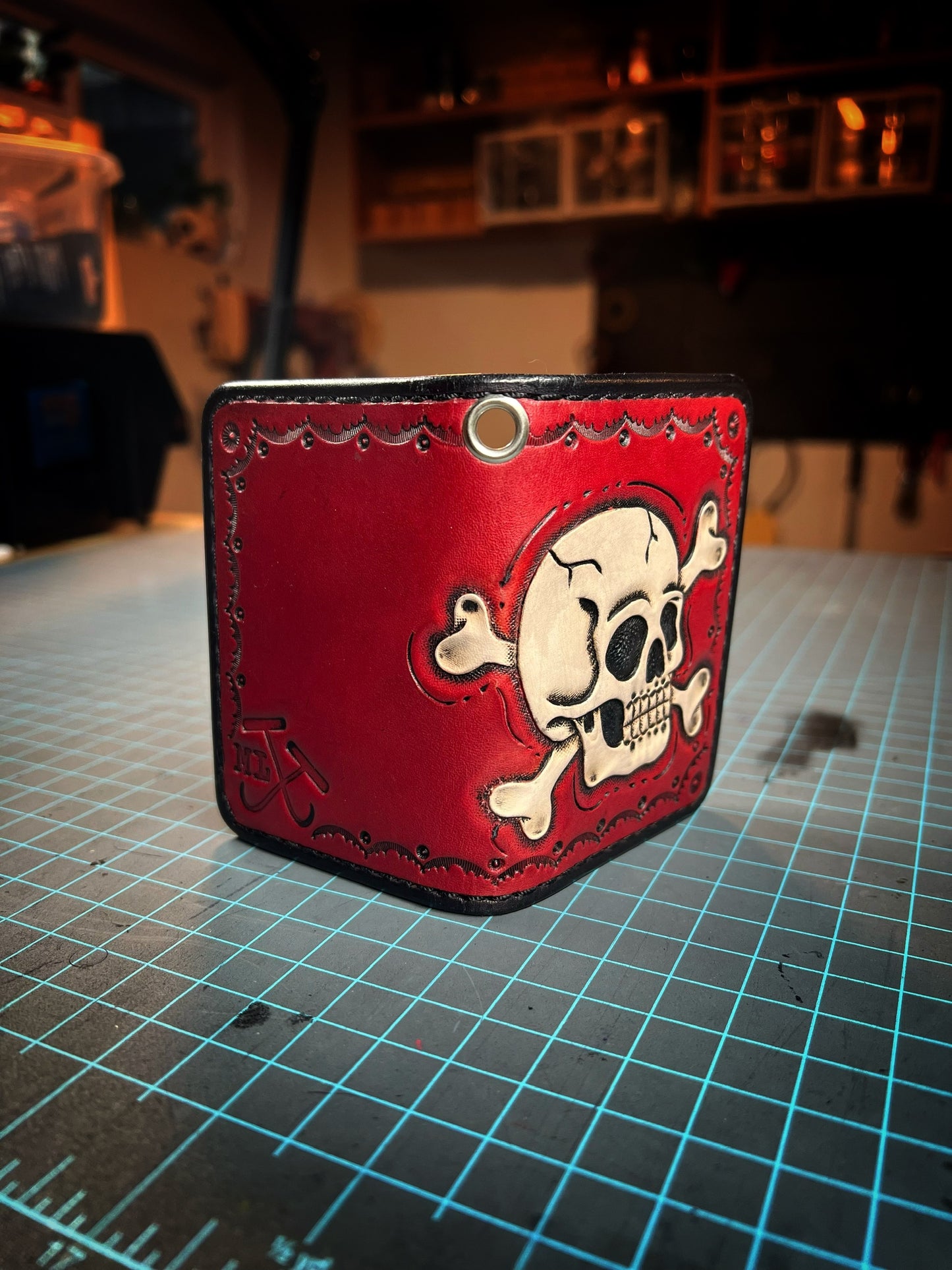 Skull Card Wallet