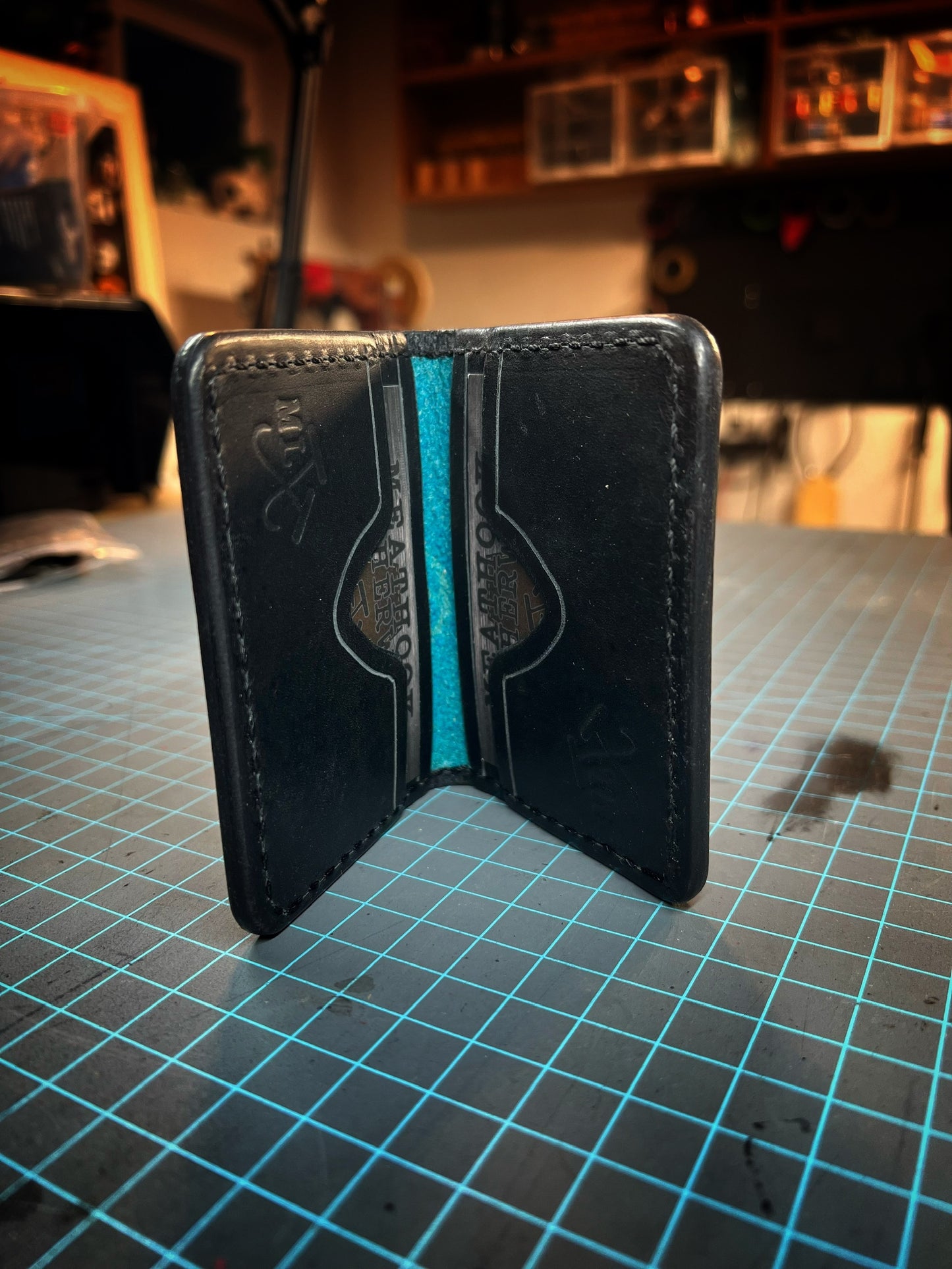 Hand Tooled Card Wallet