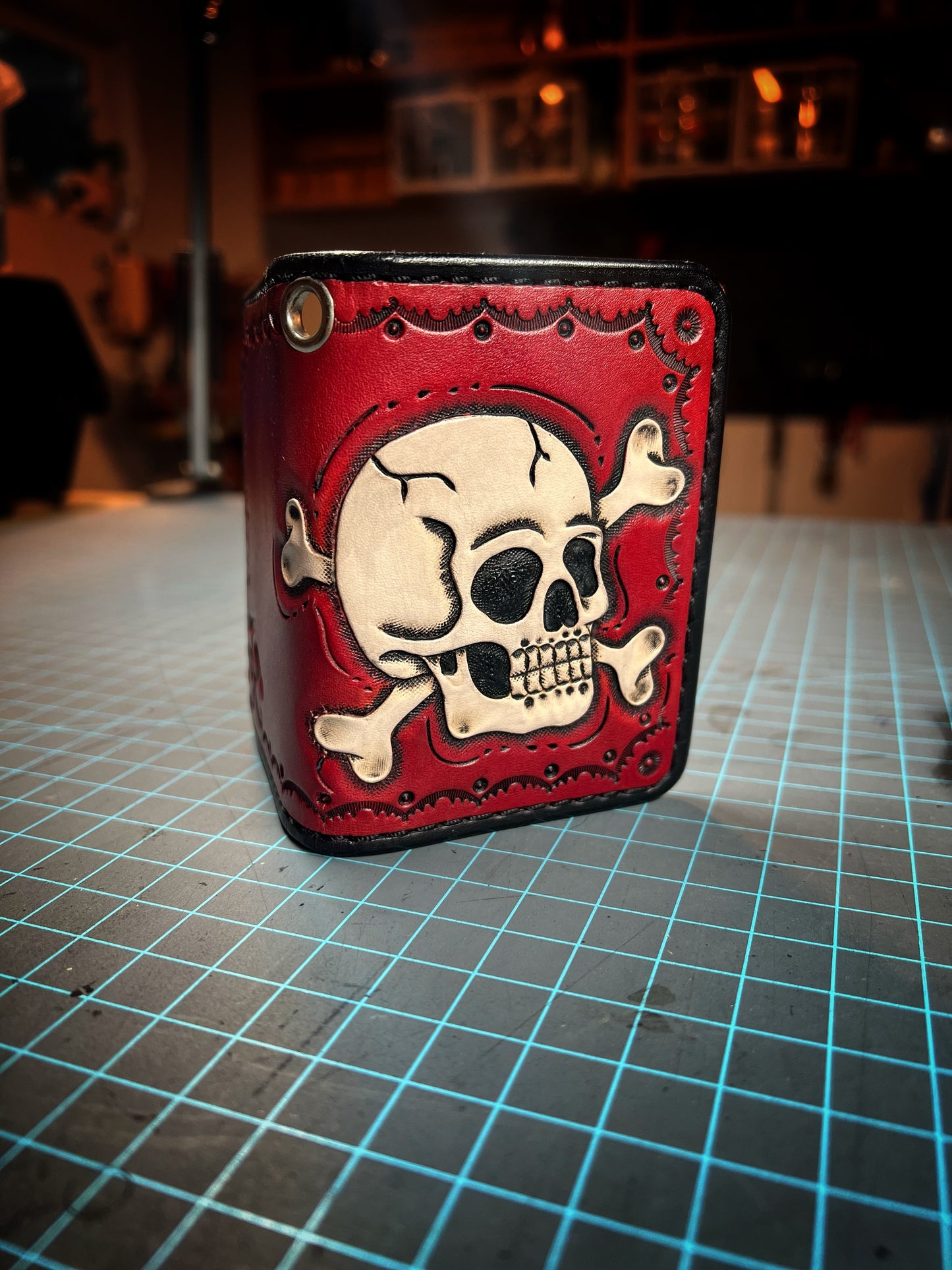 Skull Card Wallet