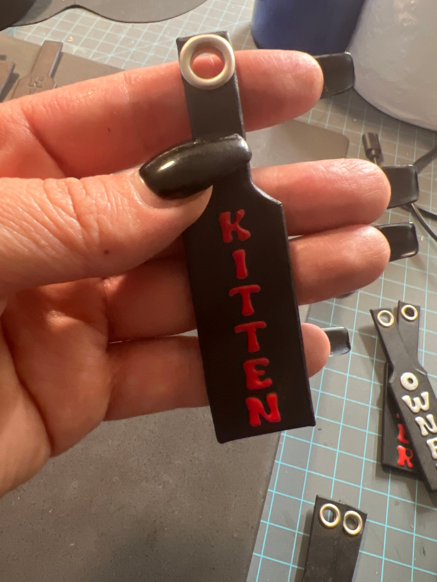 Kink Paddle Key Tag