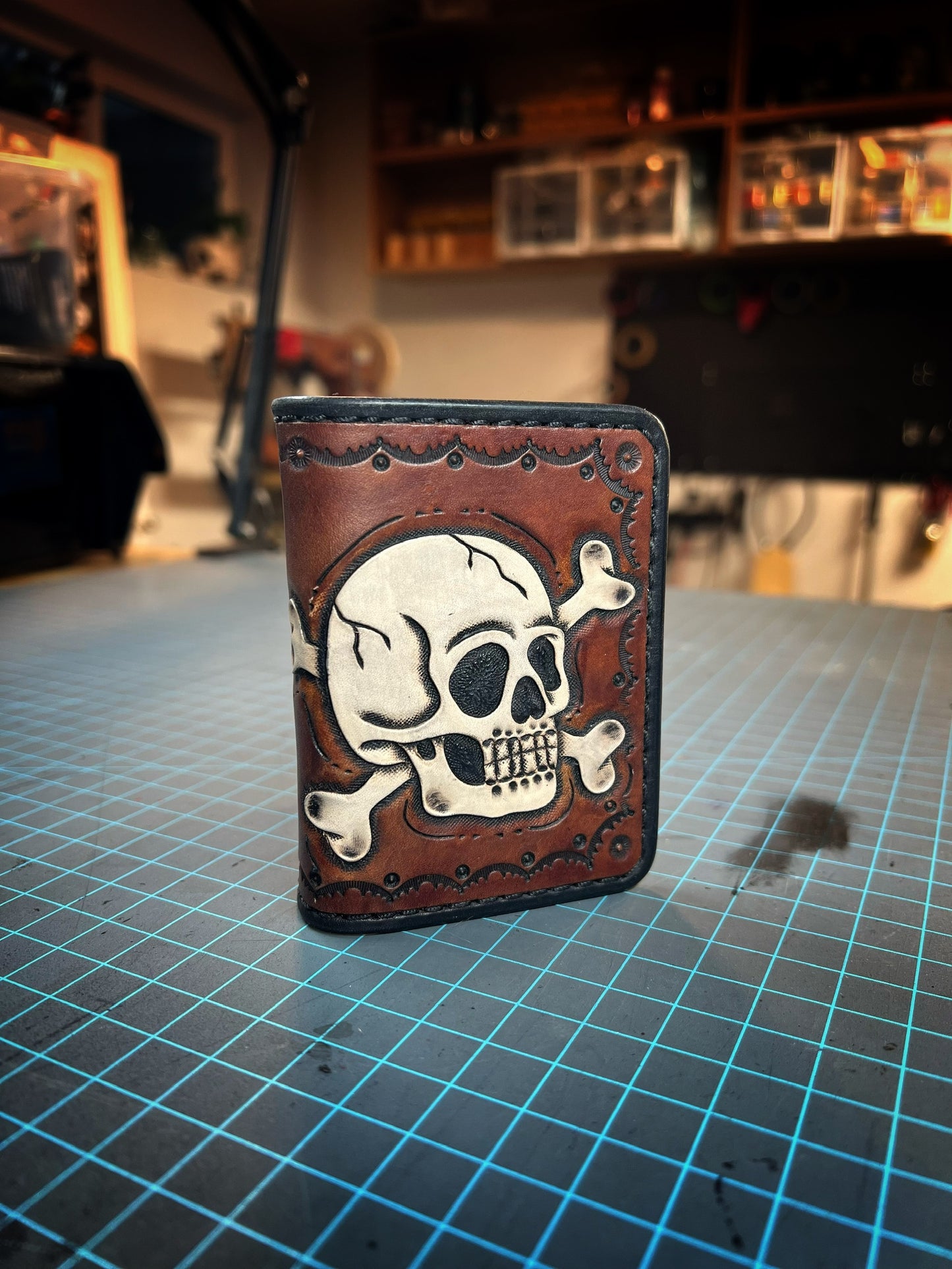 Skull Card Wallet