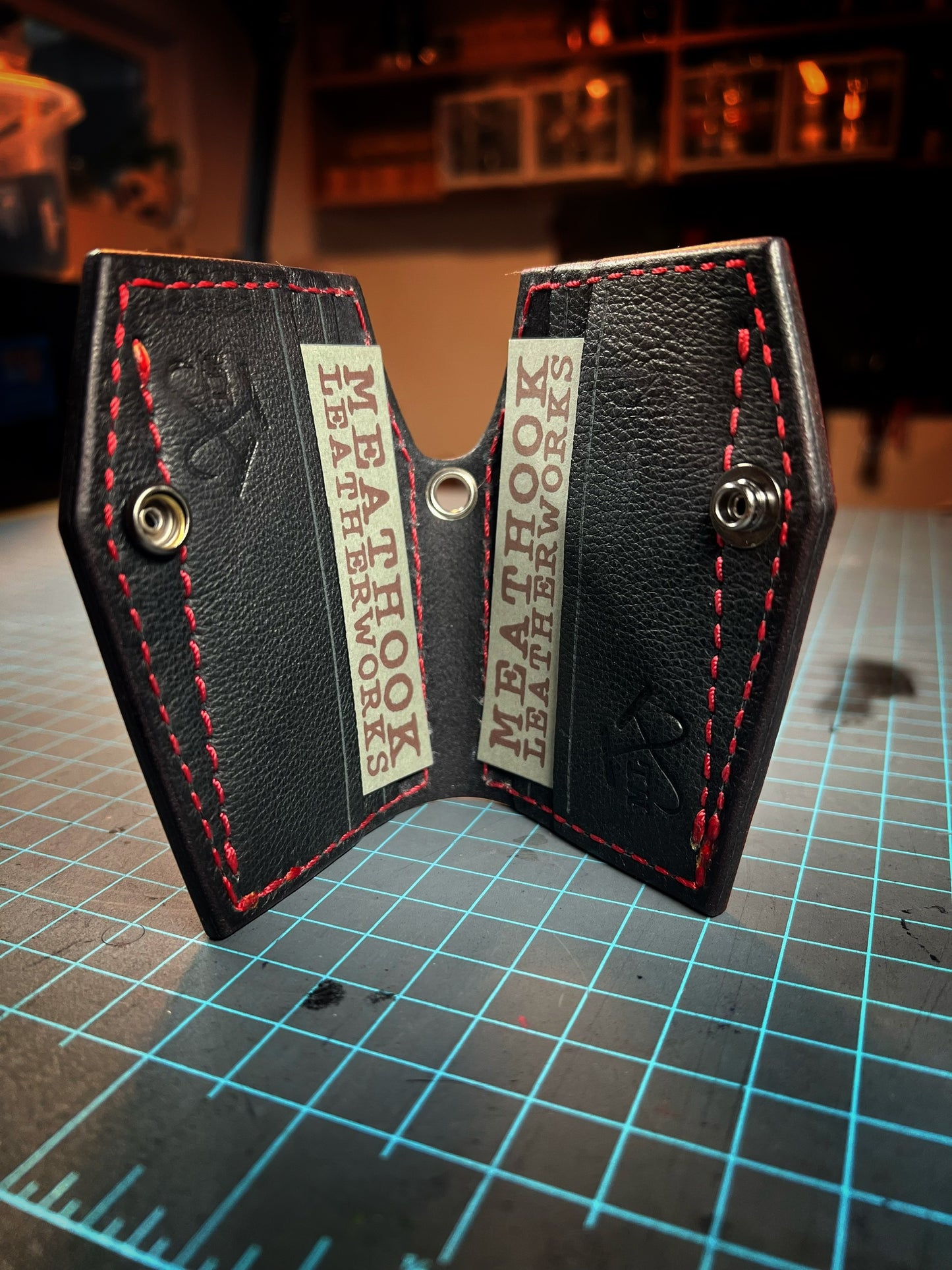 LOVE/LUST Micro Coffin Card Wallet