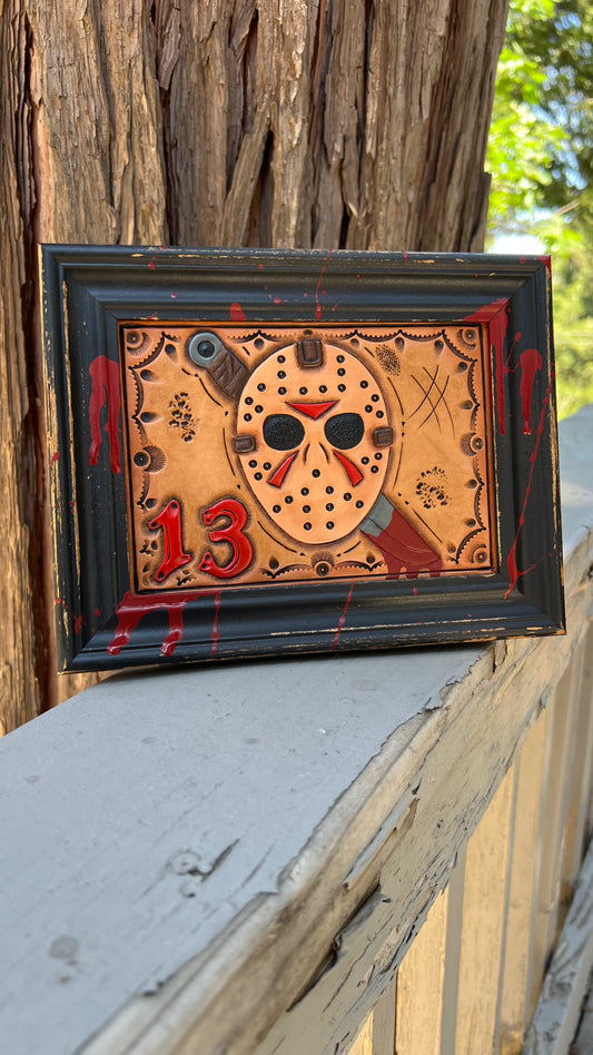Jason Voorhees Framed Panel 5x7